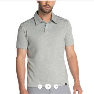 Kyodan Men's Size M BROOKSIDE CONTRAST COLLAR POLO,  NWOT